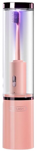 Электрическая зубная щетка со стерилизатором T-Flash UV Sterilization Toothbrush, pink - 2
