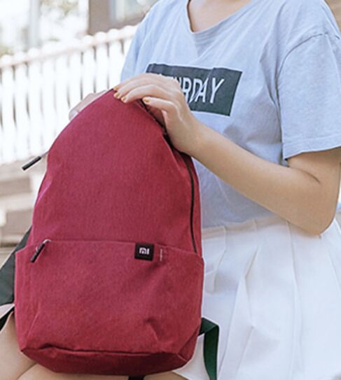Рюкзак Xiaomi Mi Bright Little Backpack 10L (Red/Красный) : отзывы и обзоры - 6
