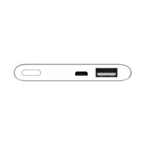 Внешний аккумулятор Xiaomi Mi Power Bank Slim 2 5000 mAh (Silver/Серебристый) : отзывы и обзоры - 2