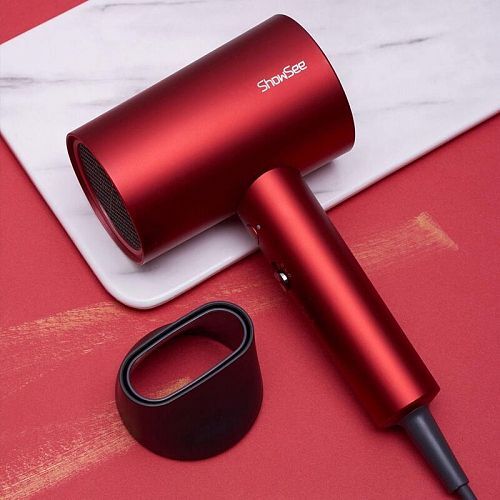 Фен для волос Mijia ShowSee constant temperature hair dryer A5 (Red) - 4