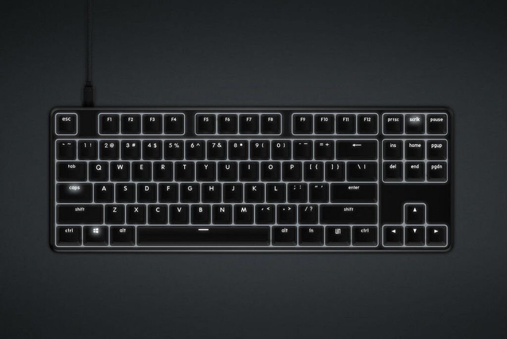 Новая клавиатура Xiaomi Mi Keyboard Yuemi Mechanical Pro Silent