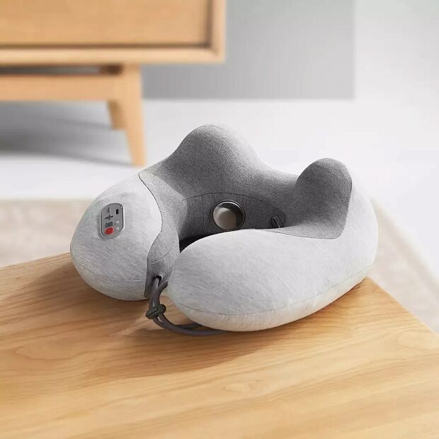 Дорожная подушка Momoda Massage Hot Pillow (Grey/Серый) - 5