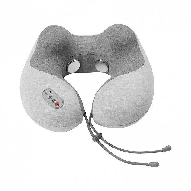 Дорожная подушка Momoda Massage Hot Pillow (Grey/Серый) - 1