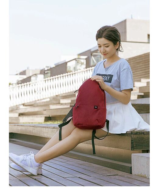 Рюкзак Xiaomi Mi Bright Little Backpack 10L (Red/Красный) : отзывы и обзоры - 9