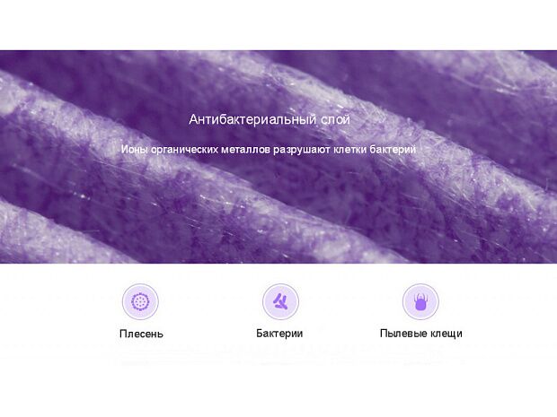 Фильтр Antibacterial Version для Xiaomi Mi Air Purifier/2/2S/Pro (Purple/Фиолетовый) : характеристики и инструкции - 5