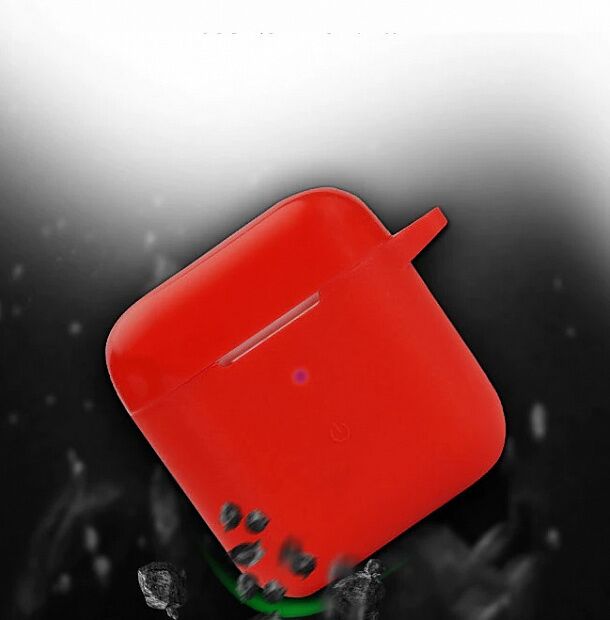 Силиконовый чехол для Xiaomi QCY-T8 (Red) - 3