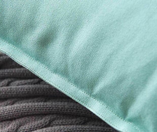 Хлопковая подушка Xiaomi Nightly Chrome Style Pillow (Green/Зеленый) - 5