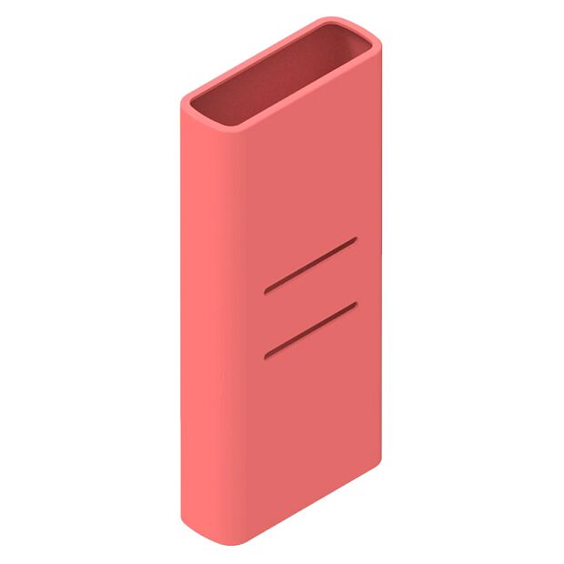 Силиконовый чехол для Xiaomi Mi Power Bank 2 20000 mAh (Pink/Розовый) - 5