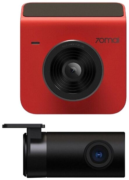 Видеорегистратор 70mai Dash Cam A400 + камера RC09 (Red) - 3