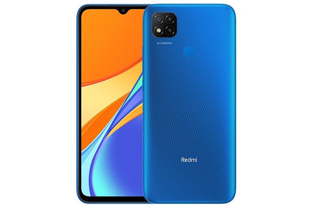 Смартфон Redmi 9C 3/64GB EAC (Blue) - 1