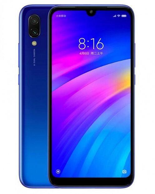 Смартфон Redmi 7 64GB/4GB (Blue/Синий) - отзывы - 1