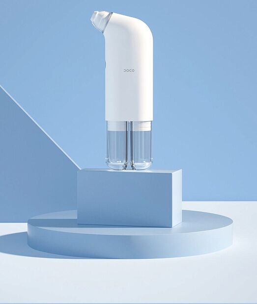Вакуумный аппарат для чистки лица Doco Small Bubble Pore Remover (BH003) (White) - 4