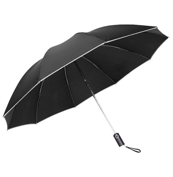 Зонт Zuodu Reverse Folding Umbrella (Black/Blue) - 2