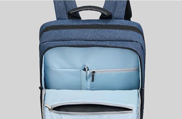 Рюкзак RunMi 90 Points Classic Business Backpack (Dark Blue/Темно-синий) : характеристики и инструкции - 5