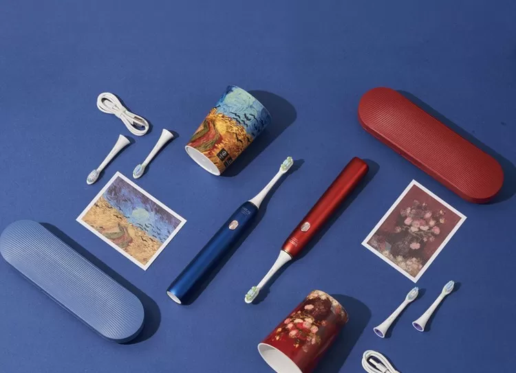 Комплектация зубной щетки Soocas X3U Van Gogh Museum Design