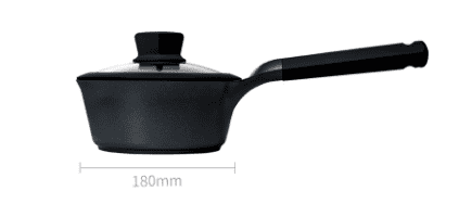 Набор сковородок Xiaomi Huoho Pan Non-Stick Set (Black/Черный) : отзывы и обзоры - 3