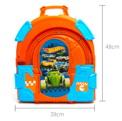 Гоночная трасса Hotwheels Portable Cassette Battery Car Set (Orange/Оранжевый) : отзывы и обзоры - 2