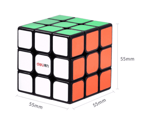 Набор кубиков рубика Deli Effective Rubiks Cube Set : отзывы и обзоры - 2
