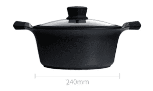 Набор сковородок Xiaomi Huoho Pan Non-Stick Set (Black/Черный) : отзывы и обзоры - 2