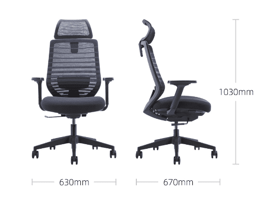 Кресло Yuemi YM Office Chair (Black/Черный) - 2