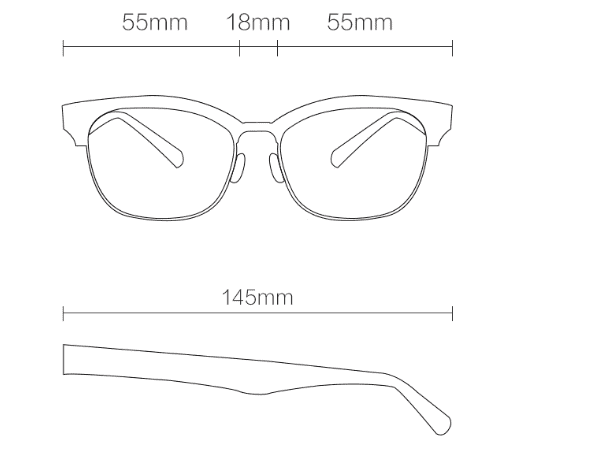 Солнцезащитные очки Xiaomi TS Fashionista Sunglasses (Black/Черный) : характеристики и инструкции - 2