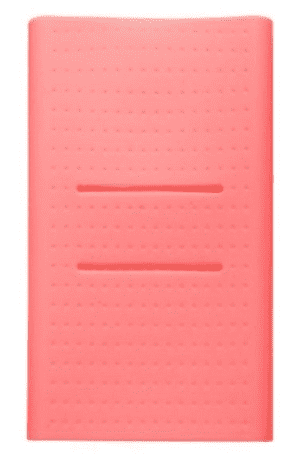 Силиконовый чехол для Xiaomi Mi Power Bank 2 20000 mAh (Pink/Розовый) - 1