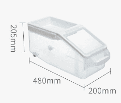 Контейнер для хранения зерна Xiaomi Tianlong Without Grain Storage Box 7L (White/Белый) : отзывы и обзоры - 2