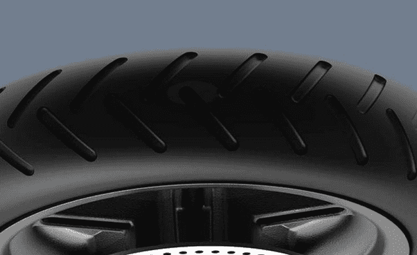 Рисунок протектора на шинах электросамоката Mijia Scooter 1S