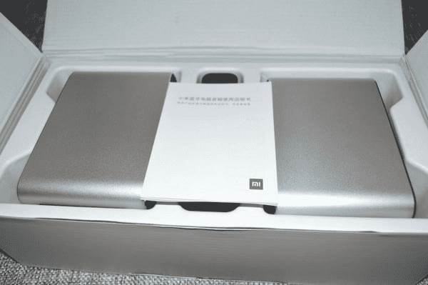 Упаковка колонок Xiaomi Mi Bluetooth Computer Speaker