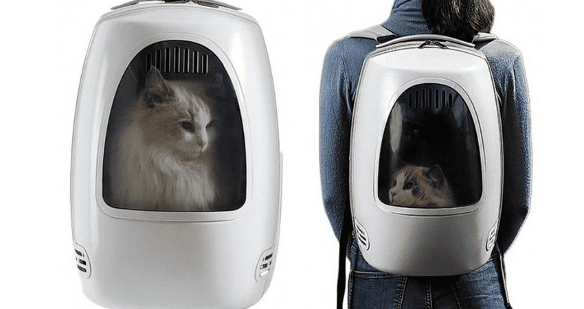 Внешний вид рюкзака для кошек Xiaomi Moestar Cat Backpack