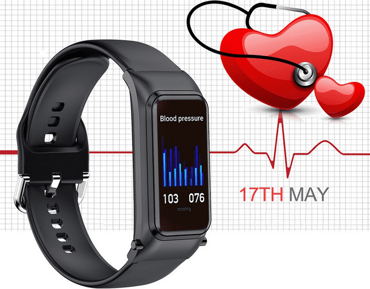 Определение артериального давления в фитнес-браслете Xiaomi MiSmart Talkband 7