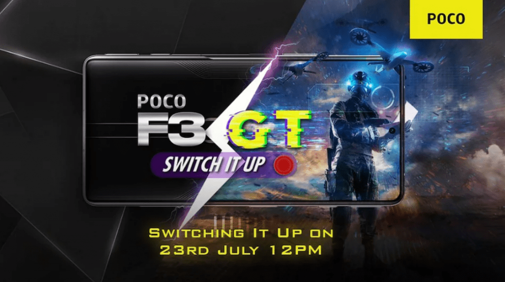 Poco F3 GT будет запущен 23 июля