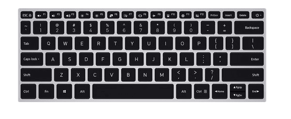 Внешний вид клавиатуры ноутбука Xiaomi RedmiBook 14 Ryzen Edition