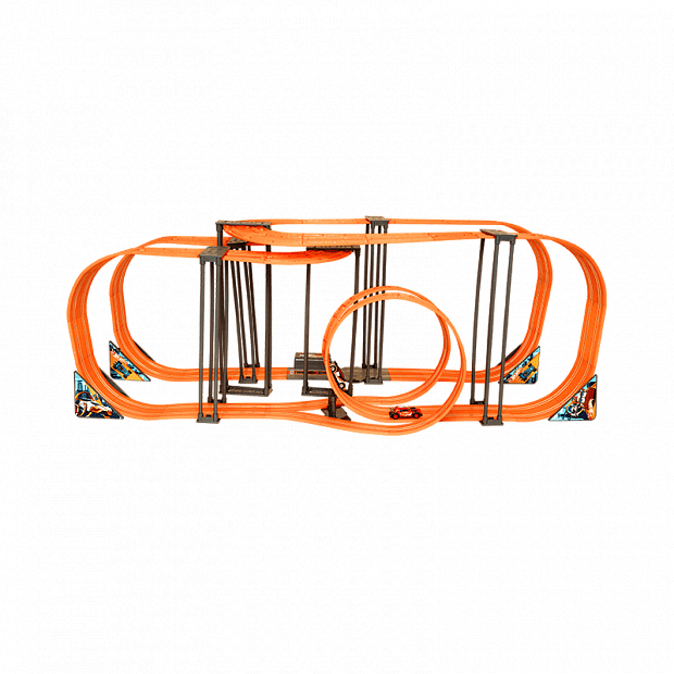 Гоночная трасса Hotwheels 2.4g Zero Gravity Racing Track Set 83169 (Orange/Оранжевый) : отзывы и обзоры 