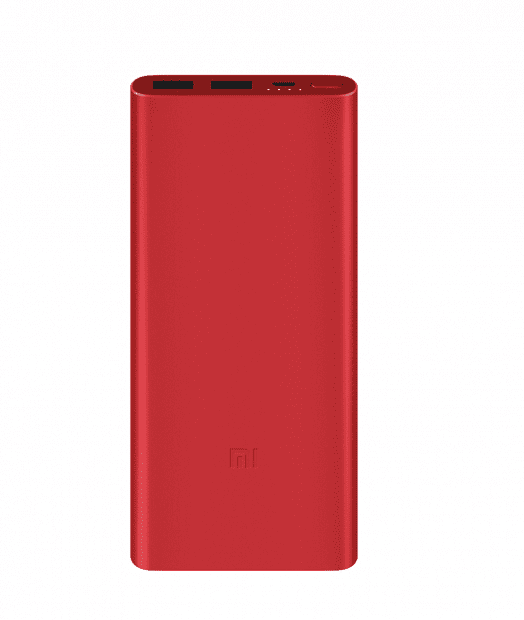 Внешний аккумулятор Xiaomi Mi Power Bank 2S (2i) 10000 mAh (Red) 