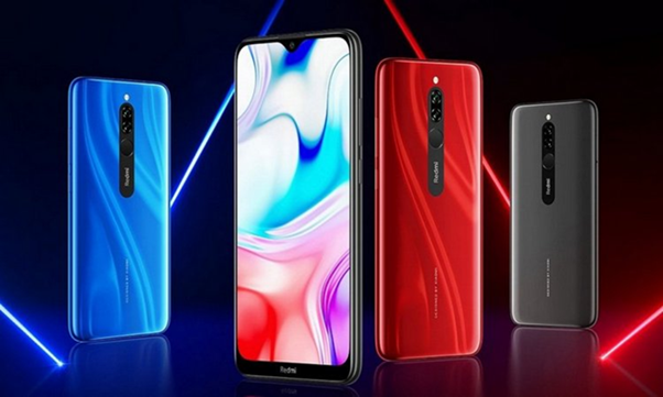 Цвета смартфона Сяоми Редми 8 Цветовая палитра телефона Redmi 8