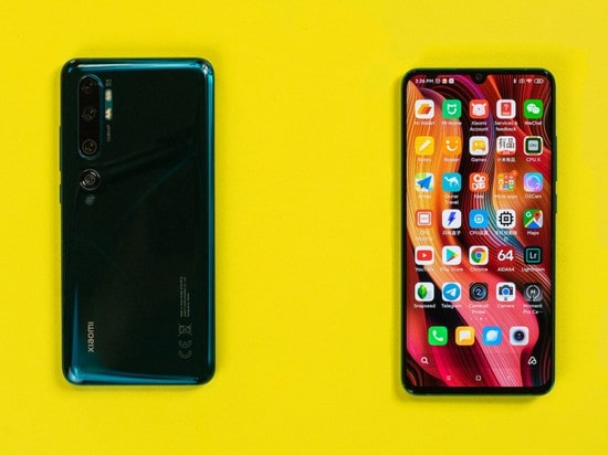 Смартфон Xiaomi Mi Note 10 Внешний вид смартфона Сяоми Ми Ноут 10