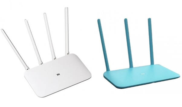 Сравнение дизайна роутеров Mi Wi-Fi Router 4 и Mi Wi-Fi 4Q Сравнение внешнего вида роутеров Xiaomi Mi Wi-Fi Router 4 и Mi Wi-Fi 4Q