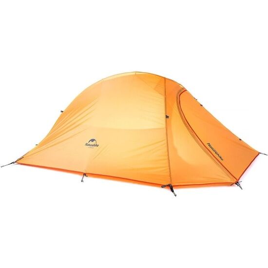 Палатка Naturehike Cloud UP II 210T NH17T001-T двухместная с ковриком, оранжевая, 6927595730584 - 2