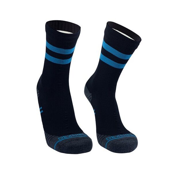 Водонепроницаемые носки DexShell Running Lite с голубыми полосками S (36-38), DS20610BLUS - 4